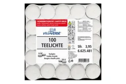 Teelichter 4h 100 Pack