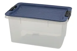 Rotho Stapelbox Compact Blau | A5 | 4.5 l
