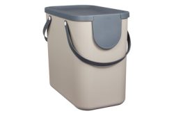 ROTHO Recyclingbox Albula 25lt 1024907422 Cappuccino 180x332x180mm