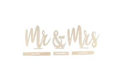 Rayher Holzmotive Mr and Mrs | 42 × 2 × 14.5 cm | 6-teilig