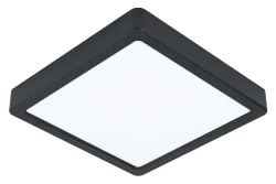 Eglo LED-Deckenleuchte Fueva 5 Schwarz | 21 × 21 cm