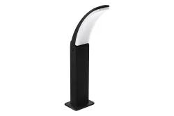 Eglo Aussensockelleuchte LED Fiumicino Schwarz-Weiss | 45 × 10 cm