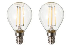 Philips LED-Kugel E14 Warmweiss 4.3 W 2 Stück