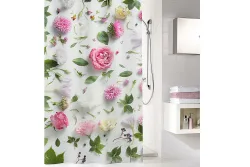 Kleine Wolke Duschvorhang Rosalie Multicolor | 180 × 180 cm