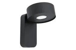 Eglo Aussenwandleuchte Palosco Schwarz | 17 × 15.5 × 11.5 cm