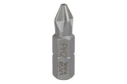 Wera 851/1 Z SB SiS Kreuzschlitz-Bit PH 2 Werkzeugstahl legiert, zähhart D 6.3 1 St.