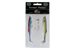Red Eye Softlure mit Jig Head | 10 cm | 7.5 g