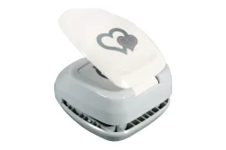 Silhouetten-Stanzer Herzen, 3,8x3,2cm, (1,25 ), SB-Blister 1Stück