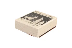 Rayher Stempel Friedvolle Feiertage | 6 × 7 cm
