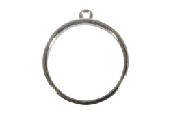 Rayher Metall-Anhänger Rund | 3 cm | 1 Stück