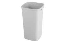 Rotho Abfalleimer Modo Grau | 65 × 39 × 39 cm | 60 l