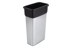 Abfalleimer 70 l Metalloptik GEO