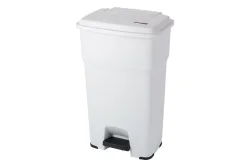 Rotho Abfalleimer mit Pedal Hera Weiss | 85 l