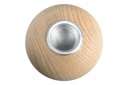 Rayher Rohholzkugel Kerzenhalter | ⌀ 7 cm