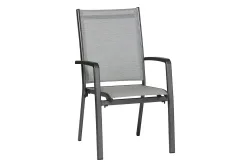 Sieger Stapelstuhl Bodega Hellgrau | 98 × 59 × 68 cm