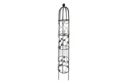 Home and More Obelisk Arizona Braun | ⌀ 25 × 150 cm