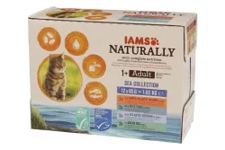 IAMS - Naturally Adult Sea Mix, 12x85g, 1 kg