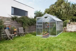 Vitavia Gewächshaus Apollo 6200 Silber | 2 × 3 × 2 m