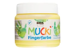 Kreul Mucki Fingerfarbe Gelb | 150 ml
