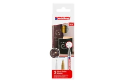 EDDING Paintmarker 780 0,8mm 780-E3-met gold/silver/white 3 St&uuml;ck