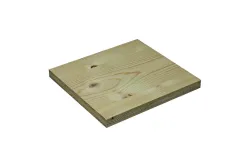 Leimholzplatte 3-Schicht Fichte B/C 27 mm