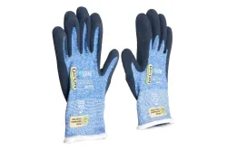 Ox-On Handschuh Recycle Junior Blau | Gr. 4-6