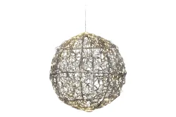 LED Metallkugel klein 30cm