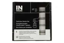 Inhouse Teelichter Starter-Set 6h 17Stk