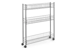 Metaltex Allzweckwagen Fino-3 Grau | 58 × 16 × 72 cm
