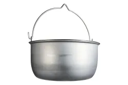 Nouvel Fondue und Kochkessel Outdoor, Edelstahl