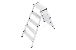 Hailo Doppelstufenleiter D60 | 2 × 5 Sprossen