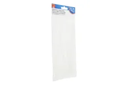 Max Hauri AG Kabelbinder Wiederlösbar Weiss | 7.5 cm