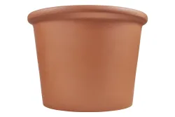 Deroma Pflanztopf Cilindro Bordato Terrakotta | ⌀ 33 × 25 cm