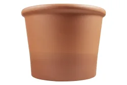 Deroma Pflanztopf Cilindro Bordato Terrakotta | ⌀ 38 × 29 cm