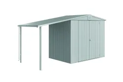 Biohort Seitendach für Gerätehaus Europa 2/3/4A Silber