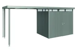 Biohort Seitendach Gr. L für Gerätehaus HighLine H2 Quarzgrau