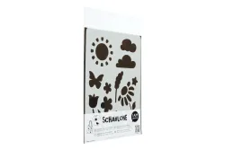 I am Creative - Schablone, 25X15.3X0.2CM, Multicolor