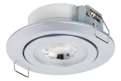 Paulmann LED-Einbauleuchte Schwenkbar Matted Chrom | 3 × 6 W