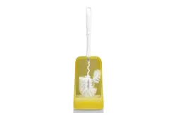 Ebnat WC-Garnitur Flex mit Randreiniger Gelb | 38 × 12 × 11.5 cm