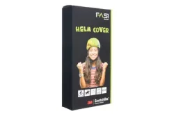 Fasi Helmcover Gelb mit Reflexstreifen