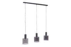 Eglo Pendelleuchte Gorosiba Schwarz | 120 W | 85 × 15 × 110 cm