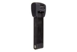 Abus Faltschloss Bordo Combo 6000C/90 LED Code mit Halter SH 6000/90 - schwarz