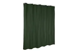 Spirella Duschvorhang Textil Grün | 180 × 200 cm