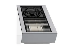 OUTDOORCHEF Blazing-/Cooking Zone Kit Plus 50mbar Arosa Series – Grill Ablage/Grill Rollwagen/Grill Erweiterung