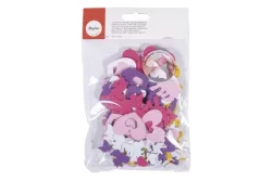 Filz Motive Märchen Mix selbstklebend, 4cm, SB-Btl. 120Stück
