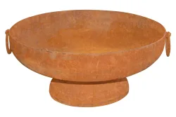 Nouvel Feuerschale Minerva Stahl Rost | 70 × 30 cm
