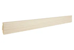Parkett-Sockelleiste 5 Eiche Weiss | 240 × 1.9 × 0.6 cm