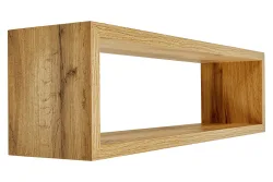 Dekoregal Cube Chany Eiche | 59 × 15 × 17 cm