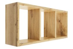 Wandboard Eichefarben 70/30/15,5 cm 