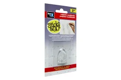 Klebehaken Wiederverwendbar Trans | 3 kg
